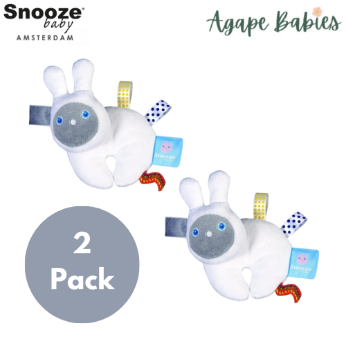 [Pack Of 2] Snoozebaby Newborn Cuddle Toy - Oxy the Cuddling Bunny