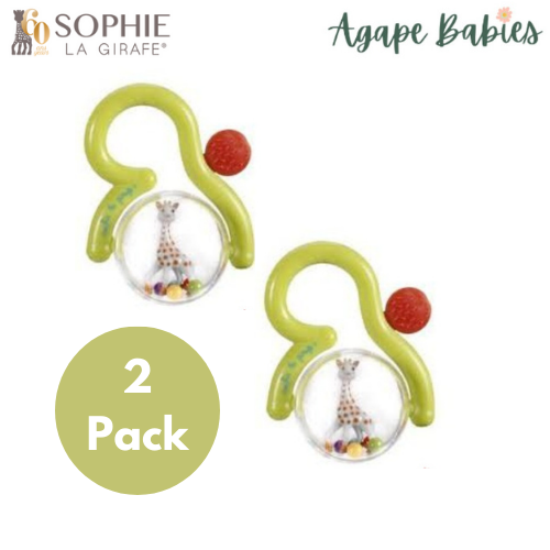 Sophie La Girafe Fraisy Rattle (Pack of 2)