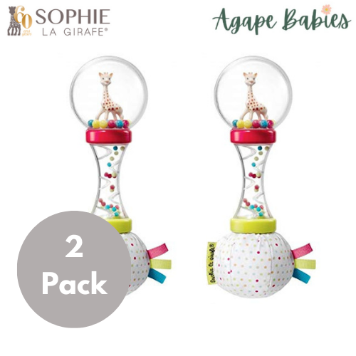 Sophie la Girafe Soft Maracas Rattle (Pack of 2)