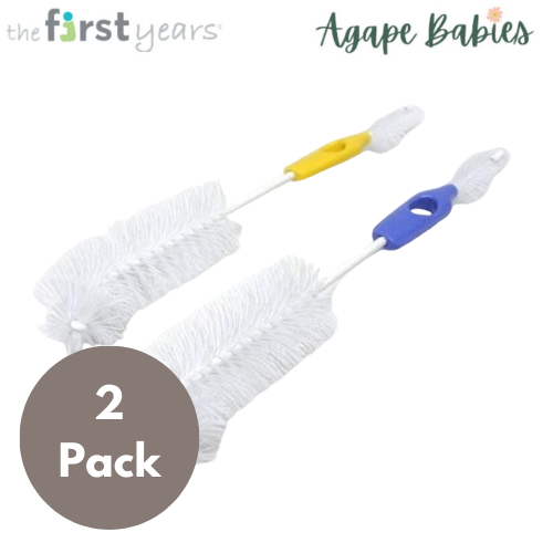 [2 Pack] THE FIRST YEARS Bottle & Teat Brush