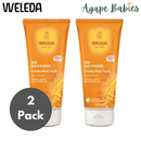 [2 Pack] Weleda Sea Buckthorn Creamy Body Wash, 200ml - Pre Order 14 Days