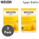 [2-Pack] Weleda Calendula Soap, 100g