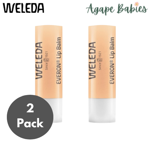 [2-Pack] Weleda Everon Lip Balm 4.8g