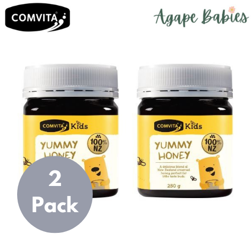 [Bundle Of 2] Comvita Kids Yummy Honey, 250 g.