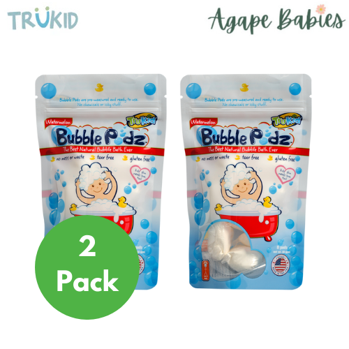 [Bundle Of 2] TruKid Watermelon Scented Bubble Podz, 8 pcs