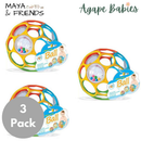 [3-Pack] Maya & Friends Soft Oball With Beads (Assorted Colours)