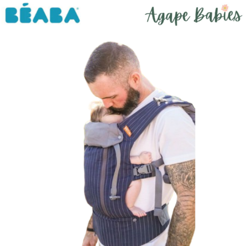 Beco 8 Baby Carrier Navy Pinstripe - One Year Warranty