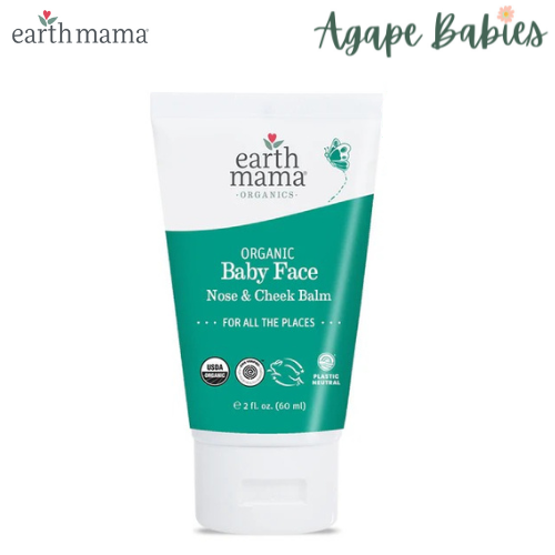 Earth Mama Organic Baby Face Nose & Cheek Balm 60ml Exp: 07/27