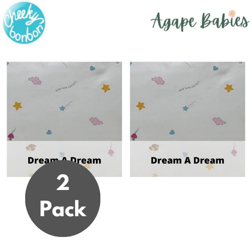 [2-Pack] Cheeky Bon Bon Baby Bolster Case - J