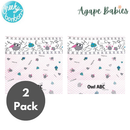 [2-Pack] Cheeky Bon Bon Baby Bolster Case - J