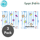 [2-Pack] Cheeky Bon Bon Baby Bolster Case - J