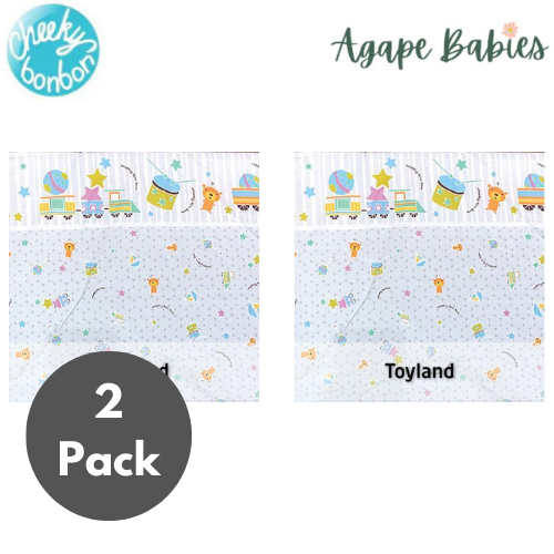 [2-Pack] Cheeky Bon Bon Baby Bolster Case - J