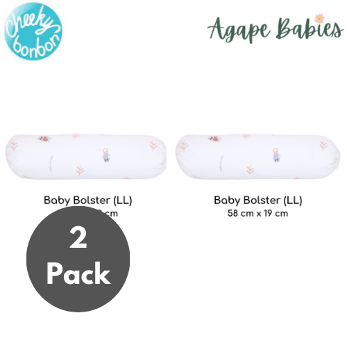 [2-Pack] Cheeky Bon Bon Baby Bolster - LL