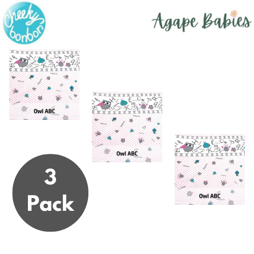 [3 Pack] Cheeky Bon Bon Baby Bolster Case - S