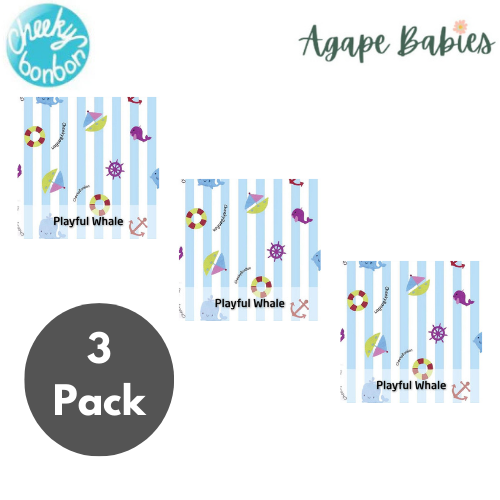 [3 Pack] Cheeky Bon Bon Baby Bolster Case - S