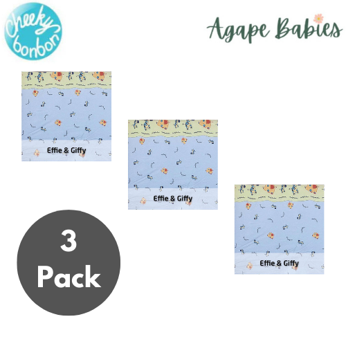 [3 Pack] Cheeky Bon Bon Baby Bolster Case - S