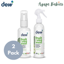 [2 Pack] Dew Fruit & Veg Wash - 2 Sizes