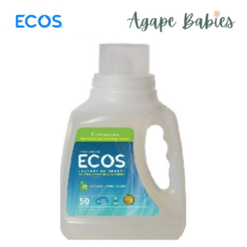 ECOS Hypoallergenic Laundry Detergent Lemongrass 50oz/1.48L