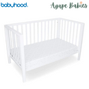 Babyhood Lulu Cot 4 in 1 - White - [Bundle Pack]