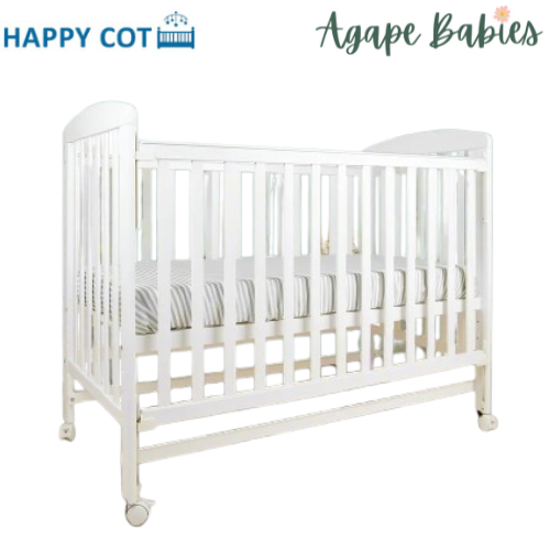 [1 Year Local Warranty] Happy Cot Happy Star 5-in-1 Convertible Baby Cot