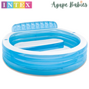 INTEX Swim Center Round Inflatable Family Lounge Pool