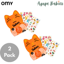 [2 pack] OMY Tattoos - 5 Designs