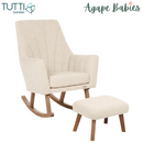 Tutti Bambini Jonah Rocking Chair & Footstool - 2 Colors