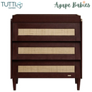 Tutti Bambini Japandi Chest Changer - Warm Walnut