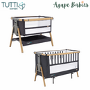 Tutti Bambini CoZee XL Bedside Cot & Crib - 3 Colors (1 year warranty)