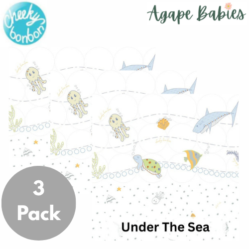 [3 Pack] Cheeky Bon Bon Baby Pillow Case - LL