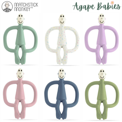 Matchstick Monkey Original Teething Toy With Tail - 6 Colors