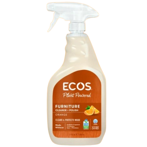 Ecos Furniture Polish + Cleaner - Orange 22oz/650Ml Exp: 08/27