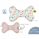 Puku Baby Pillow Minky Fabric Butterfly Shape - 8 Designs