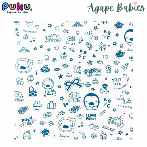 PUKU Baby Mattress Fitted Sheet 100 Percent Cotton - 6 Desings