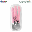 Puku Giraffe Children Stainless Steel 3pcs Spoon And Fork Set With Storage Case - 3 Colors