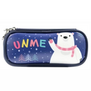 UNME by Puku Waterproof Pencil Case School Stationery Pouch Hard Case - 6 Designs