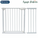 Lucky Baby Smart System 2 Way Swing Back Gate - Crystal Clear