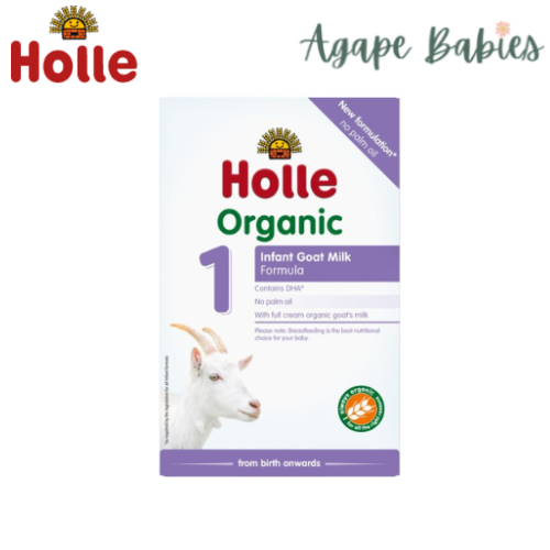 [Exp: 06/26] [Single Pack] Holle Organic Infant Goat Milk F1 400g DHA (from Birth - 6months)