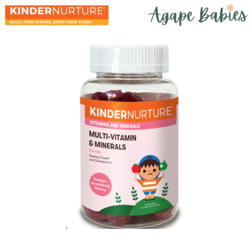 KinderNurture Children's Multi-Vitamin & Minerals, 120 gummies