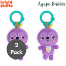 [2 Pack] Bright Starts Jingle Joy Sloth