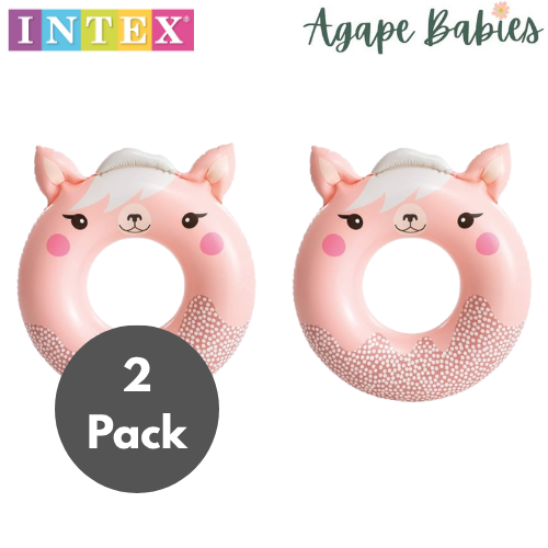[2-Pack] INTEX Cute Animal Tubes (84cm) - 4 Styles