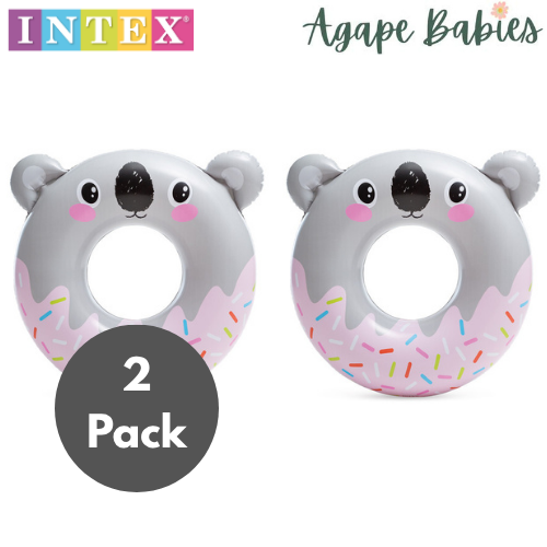 [2-Pack] INTEX Cute Animal Tubes (84cm) - 4 Styles
