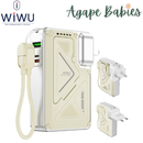 WIWU Knight series 35W Power Bank 10000mAh Wi-P057 CN+UK+EU plug - 2 Colors