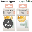 [2 Pack] Tommee Tippee Breast Like Soother (2 Pk x 2pc = 4pcs) - 2 Sizes