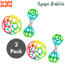 [2 Pack] Bright Starts Oball Bundle Gift Set