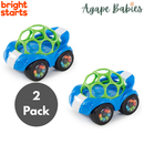 [2 Pack] Bright Starts Rattle & Roll Buggie Toy - 2 Colors