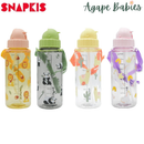 [2 Pack] Snapkis Kids Tritan Water Bottle 500ml - 4 Designs