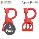 [Bundle Of 2] Sophie the Giraffe Vanilla Teether