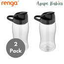 [2-Pack] Renga Lidya Tritan Water Bottle - 500ML - 3 Variant