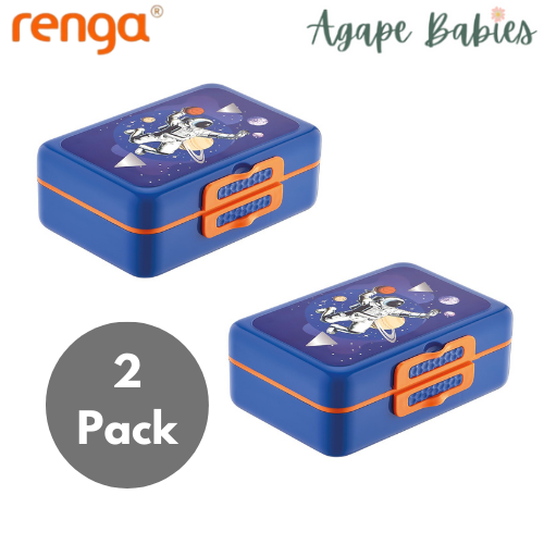 [2-Pack] Renga Tondo Lunch Box - 1L -3 Variation